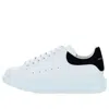 Alexander Mcqueen Oversized Sneaker 'black Embossed Suede Crocodile' In Multi