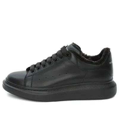 ALEXANDER MCQUEEN ALEXANDER MCQUEEN OVERSIZED SNEAKER 'BLACK WOOL'