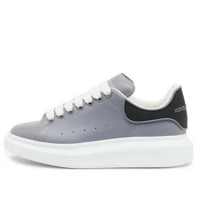 Alexander Mcqueen Oversized Sneaker 'gun Grey' In Multi