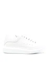 Alexander Mcqueen White Sneakers With Chunky Sole In White