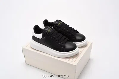 Pre-owned Alexander Mcqueen Oversized Sneaker Men's Black And White Tail Us Sizes 8-12 / Z