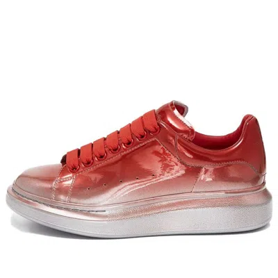 Alexander Mcqueen Oversized Sneaker 'silver Red' In Multi