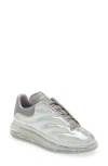 Alexander Mcqueen Oversized Sneaker In Silver/grey