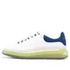 Alexander Mcqueen Oversized Sneaker 'translucent Indigo Yellow' In White