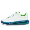 Alexander Mcqueen Oversized Sneaker 'transparent Sole - White Blue' In Multi