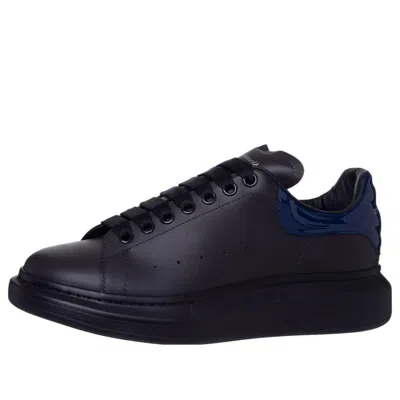 Alexander Mcqueen Oversized Sneaker 'triple Black Blue' In Multi