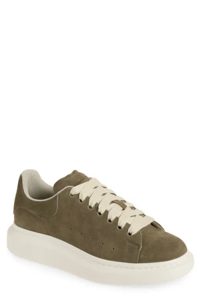 Alexander Mcqueen Oversized Sneaker In Warm Grey