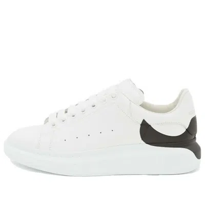 Alexander Mcqueen Oversized Sneaker 'white Black Heel'