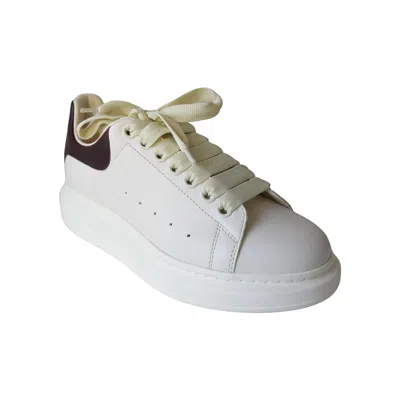 Alexander Mcqueen Oversized Sneaker White Bordeaux