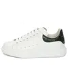 Alexander Mcqueen Oversized Sneaker 'white Forest Green Crocodile'