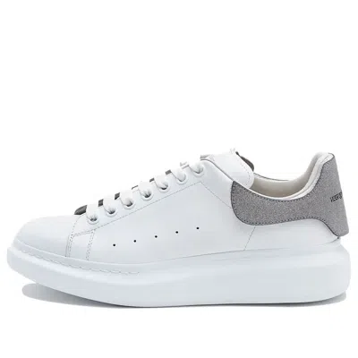 Alexander Mcqueen Oversized Sneaker 'white Grey Suede'