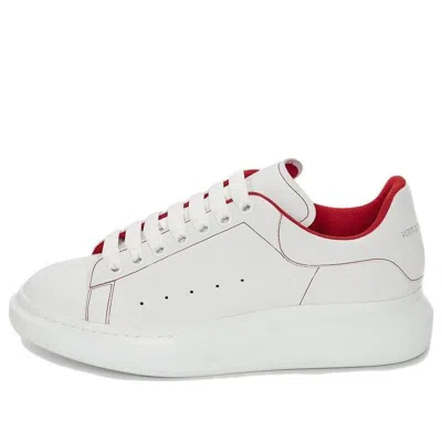 Alexander Mcqueen Oversized Sneaker 'white Lust Red' In Multi
