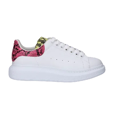 Pre-owned Alexander Mcqueen Oversized Sneaker 'white Multi Snake Print'