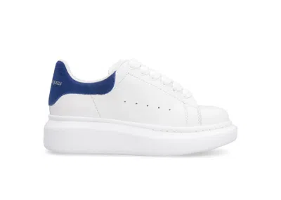 Pre-owned Alexander Mcqueen Oversized Sneaker White Paris Blue (kids) Sneakers In 587691whx129086t