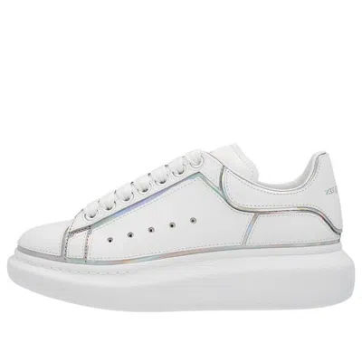 Alexander Mcqueen Oversized Sneaker 'white Silver Holo'