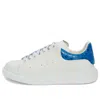 Alexander Mcqueen Oversized Sneaker 'white Ultramarine Crocodile'