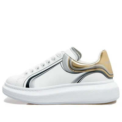 Alexander Mcqueen Oversized Sneaker 'white Vanilla Black'