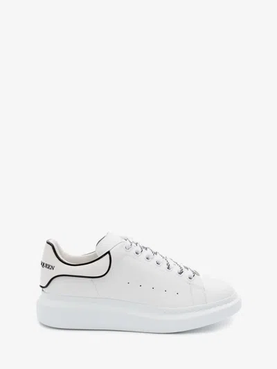Alexander Mcqueen Leather Chunky Sneakers In White