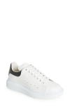 Alexander Mcqueen Alexander Mc Queen White And Blue Navy Oversized Sneakers In White/black