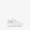 Alexander Mcqueen Oversize Sneakers In White/silver