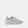 ALEXANDER MCQUEEN SNEAKERS OVERSIZED - ALEXANDER MCQUEEN - CUIR - BLANC