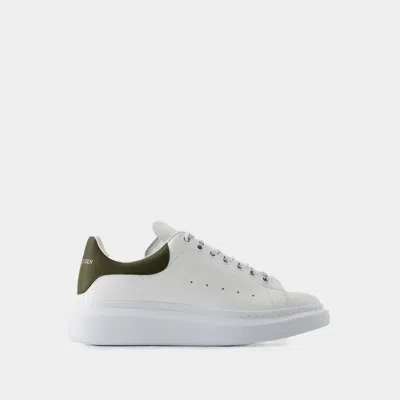 Alexander Mcqueen Oversized Sneakers -  - Leather - White/khaki