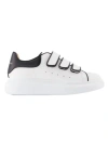 Alexander Mcqueen Larry Velcro Sneakers In White