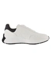 Alexander Mcqueen Baskets Sprint Runner En Cuir In White