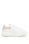 Alexander Mcqueen Oversized Leather Sneakers With Chunky Sole And Logo Detail