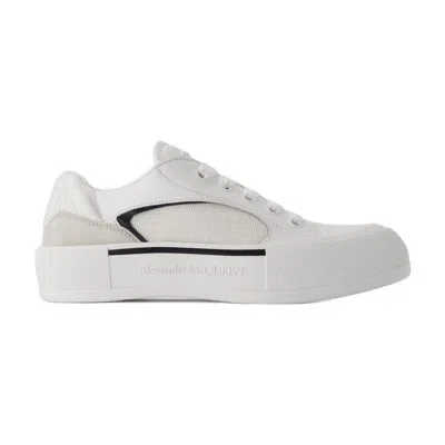Alexander Mcqueen Oversized Sneakers In White