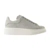 Alexander Mcqueen Low-top Sneakers Crafted In Dumbo Grain Leather In A Refined Coo