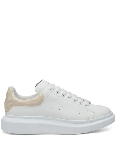 Alexander Mcqueen Oversized Sneaker In White/beige