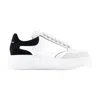 Alexander Mcqueen Oversized Sneakers Alexander Mc Queen Leather Grey In Gray