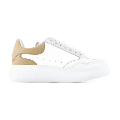 Alexander Mcqueen Oversized Sneakers Alexander Mc Queen Leather White/camel