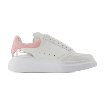 Alexander Mcqueen Oversized Sneakers Alexander Mc Queen Leather White/pink