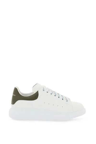 Alexander Mcqueen Over Size Sole Larry Sneakers In White