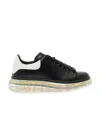 Alexander Mcqueen Oversized Sneakers Women In Black