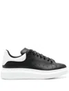 Alexander Mcqueen Men Low-top Leather Sneakers In Animal Print