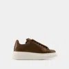 Alexander Mcqueen Oversized Sneakers In Brown
