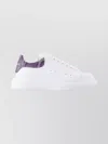 Alexander Mcqueen Oversized Sneakers Featuring Platform Sole In White