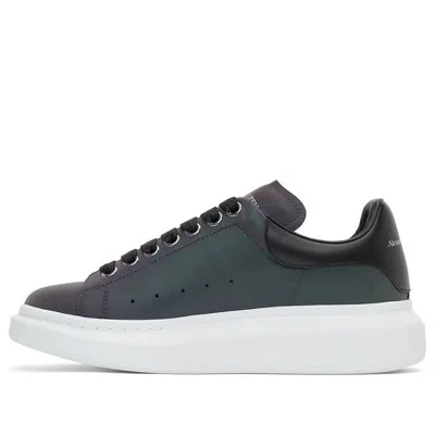 Alexander Mcqueen Oversized Sneakers 'green Purple White' In Multi