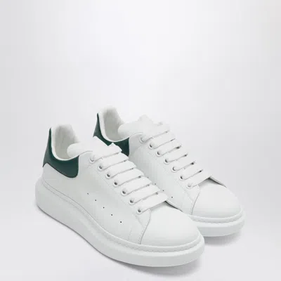 Alexander Mcqueen Oversized Sneakers In White/green Men