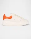 Alexander Mcqueen Sneakers In Off White/orange