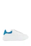 Alexander Mcqueen Oversized Leather Sneakers Detail Contrasting In White