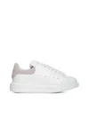 Alexander Mcqueen Alexander Mc Queen Oversize White Pink Calf Leather Sneaker In White
