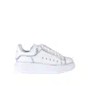 Alexander Mcqueen Low-top Oversized Sneakers In White