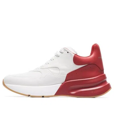 Alexander Mcqueen Oversized Sneakers 'white Lust Red' In Brown