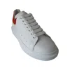 Alexander Mcqueen Oversized Sneakers White Red In White