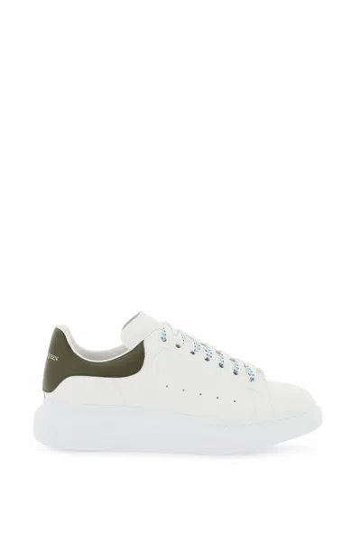 Alexander Mcqueen Oversized Sneakers In White,grey
