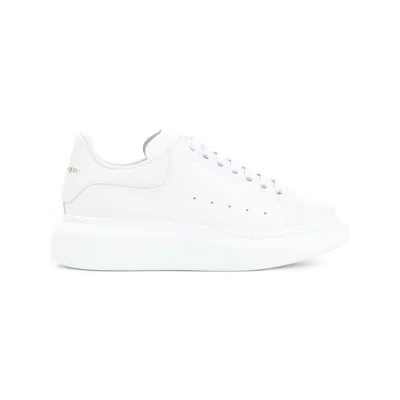 Alexander Mcqueen Mcqueen Leather Oversized Sneakers In White